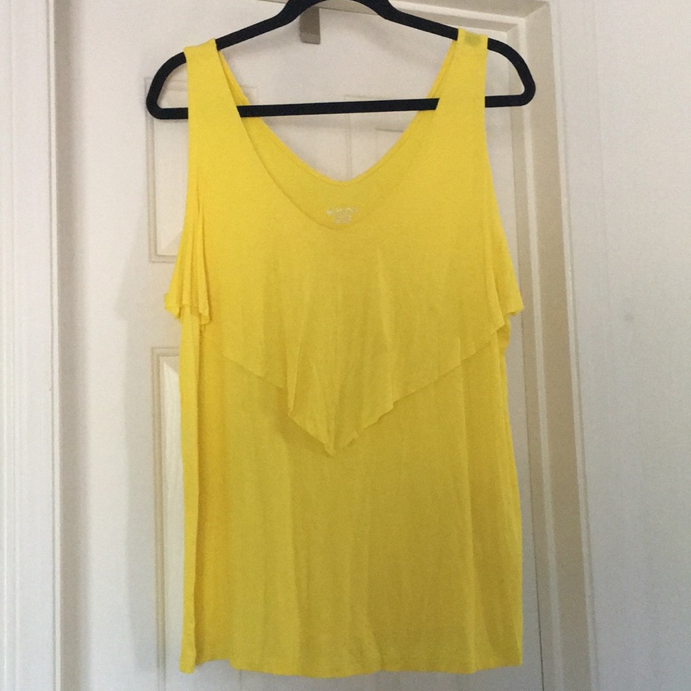 Merona Yellow Top XXL